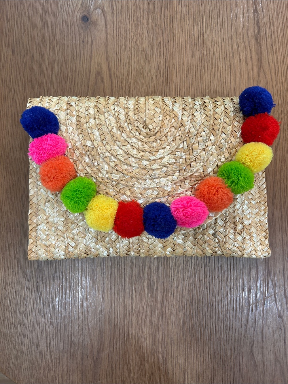 Pom-Pom Clutch – Multicolor